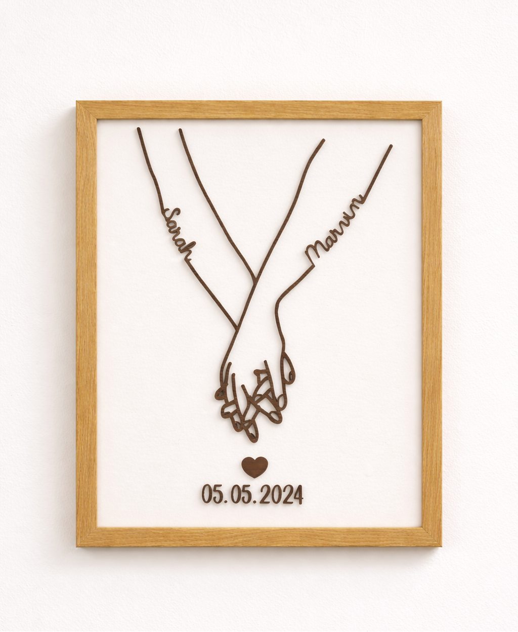 Bilderrahmen "Love Lines"