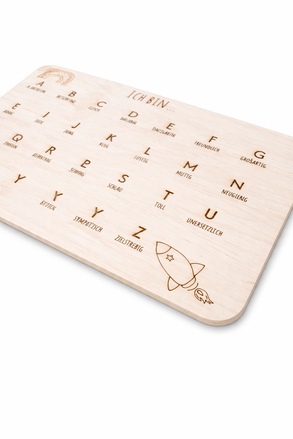 Frühstücksbrettchen "ABC"