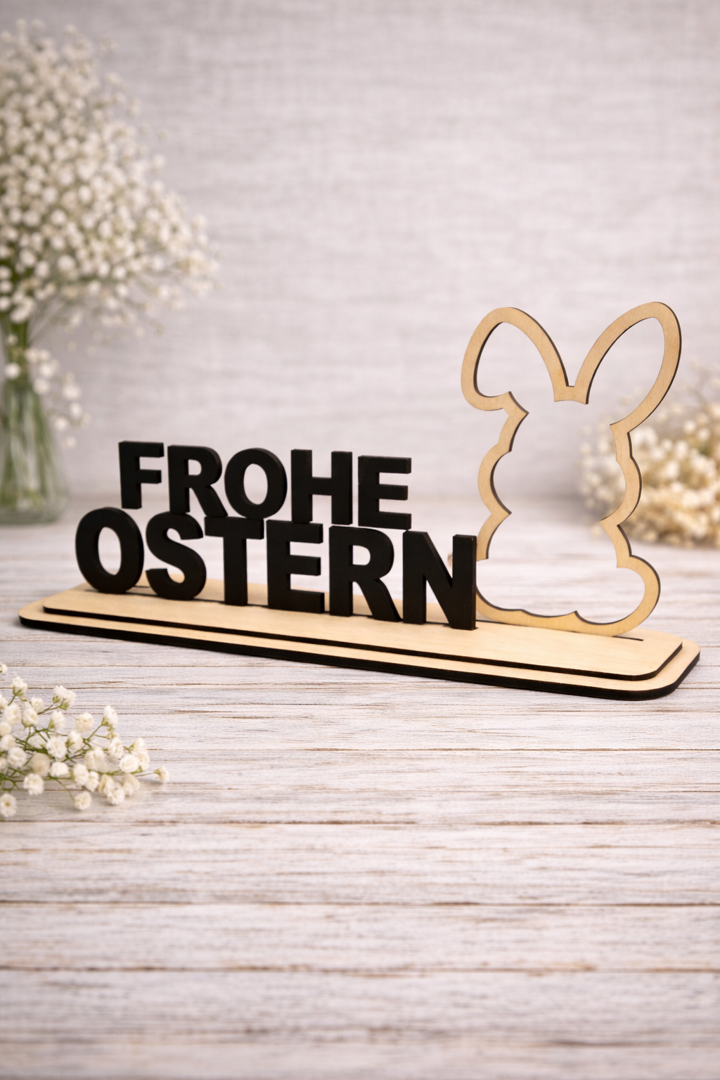 Aufsteller "Frohe Ostern"
