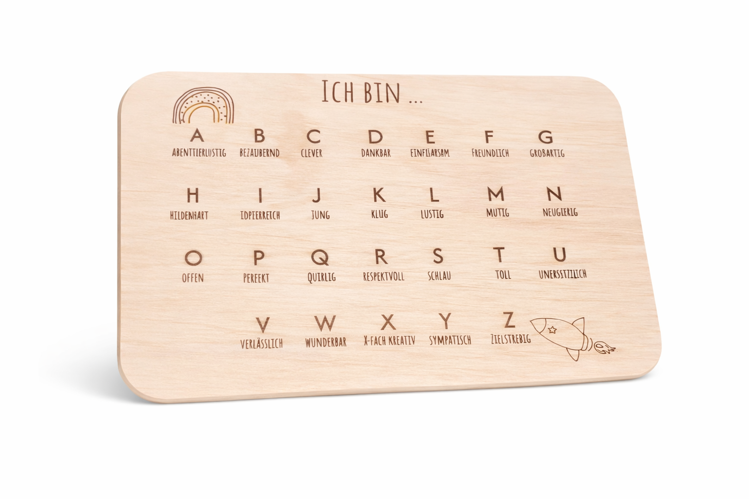 Frühstücksbrettchen "ABC"
