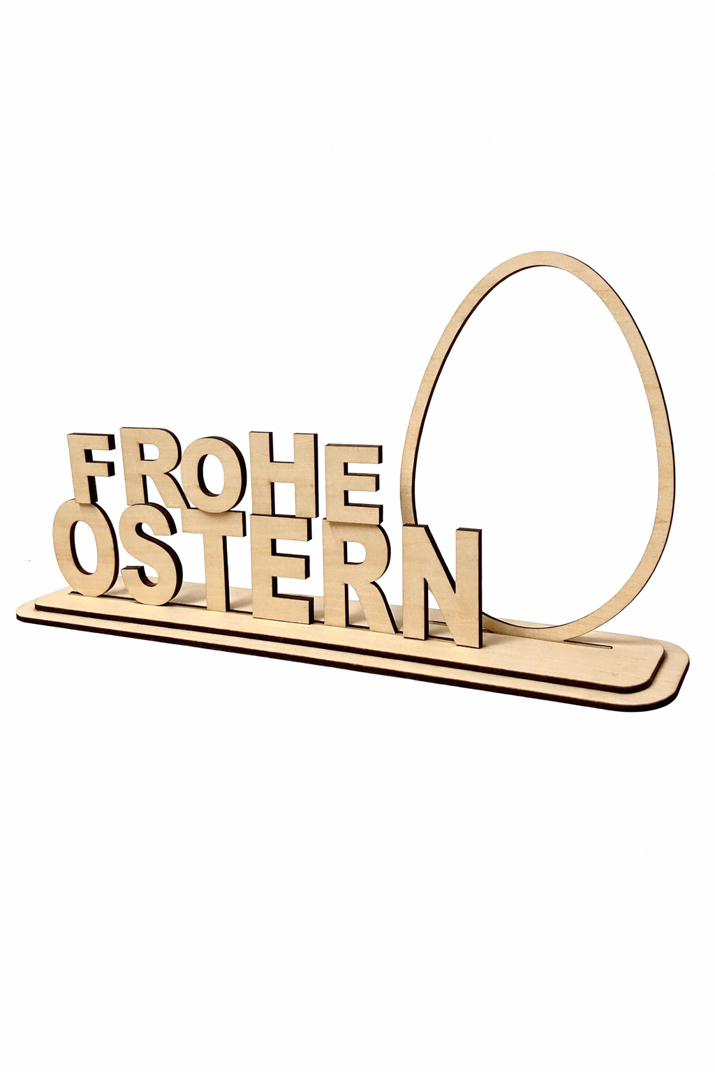 Aufsteller "Frohe Ostern"