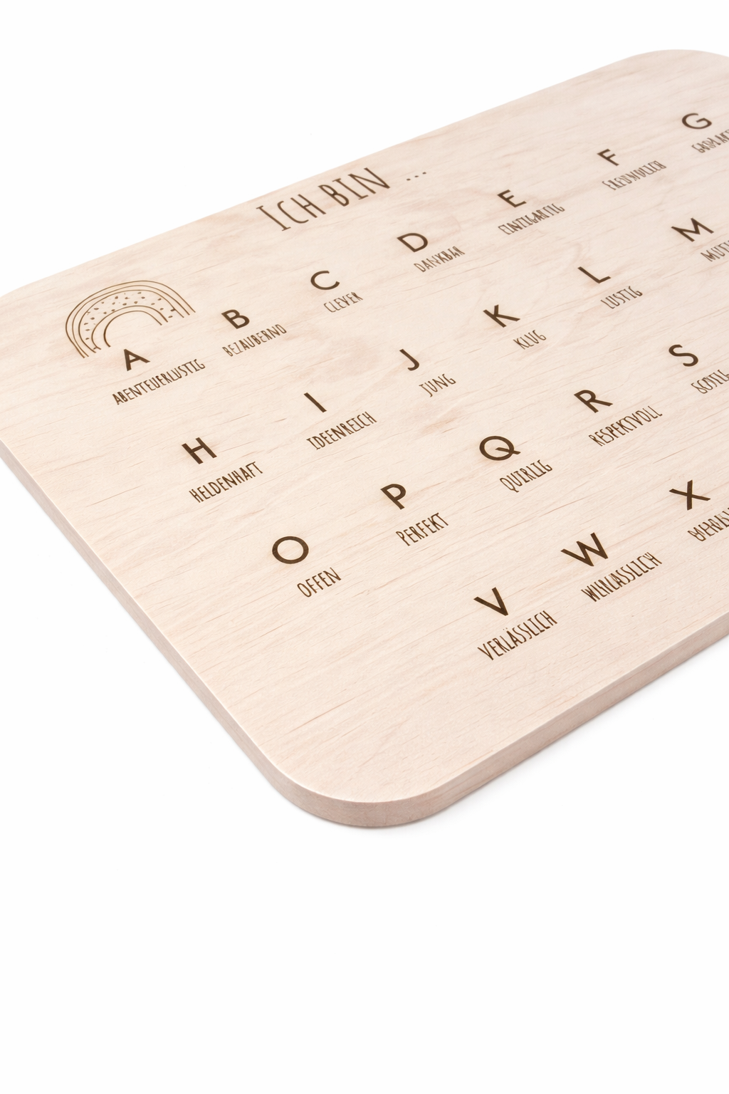 Frühstücksbrettchen "ABC"