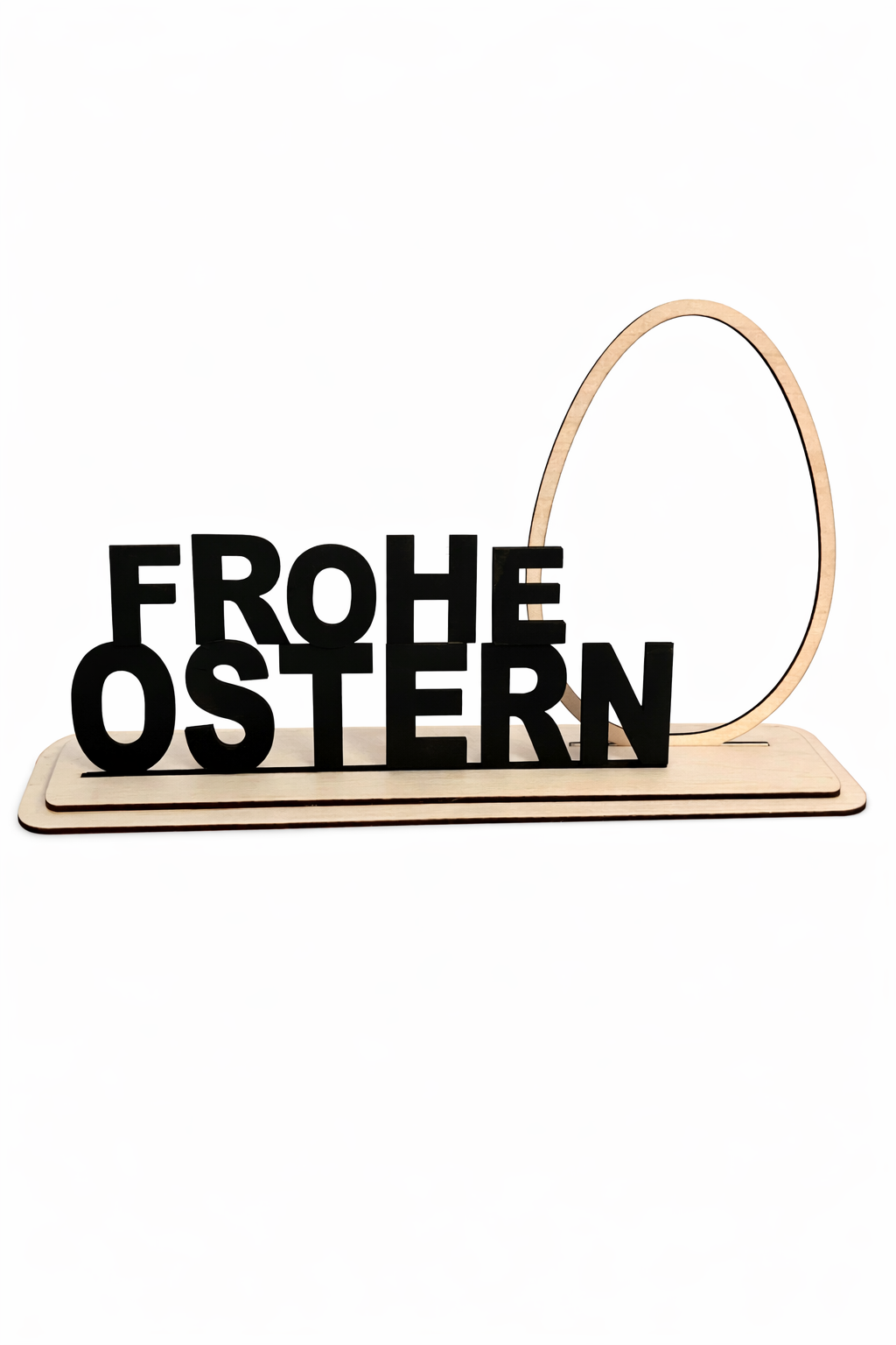 Aufsteller "Frohe Ostern"